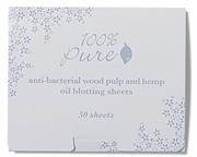 Maseczki do twarzy - Antybakteryjne matujące bibułki do twarzy – 100% Pure Oil Blotting Paper - miniaturka - grafika 1