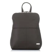 Plecaki - Plecak damski brązowy PAOLO PERUZZI B-15-BR - miniaturka - grafika 1