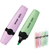 Zakreślacze - Grand Zakre$152lacz GR225P pastelowe 4 kolory - miniaturka - grafika 1