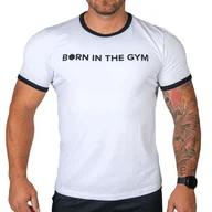 Koszulki sportowe męskie - Men T-shirt Olimp 90 White 3XL - miniaturka - grafika 1
