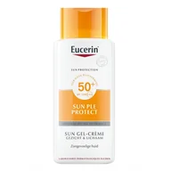 Kremy do twarzy - Eucerin Sun Leb Protect SPF50+ przeciwsłoneczny żel-krem do twarzy i ciała 150ml - miniaturka - grafika 1
