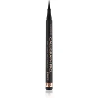 Eyelinery - Catrice Calligraph Pro Precise 24h Matt Wodoodporny Matowy Eyeliner 010 Intense Black Waterproof - miniaturka - grafika 1