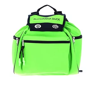 Torebki damskie - Mandarina Duck Damski plecak użytkowy P10uqt31 Fluo Green, Taglia Unica - grafika 1