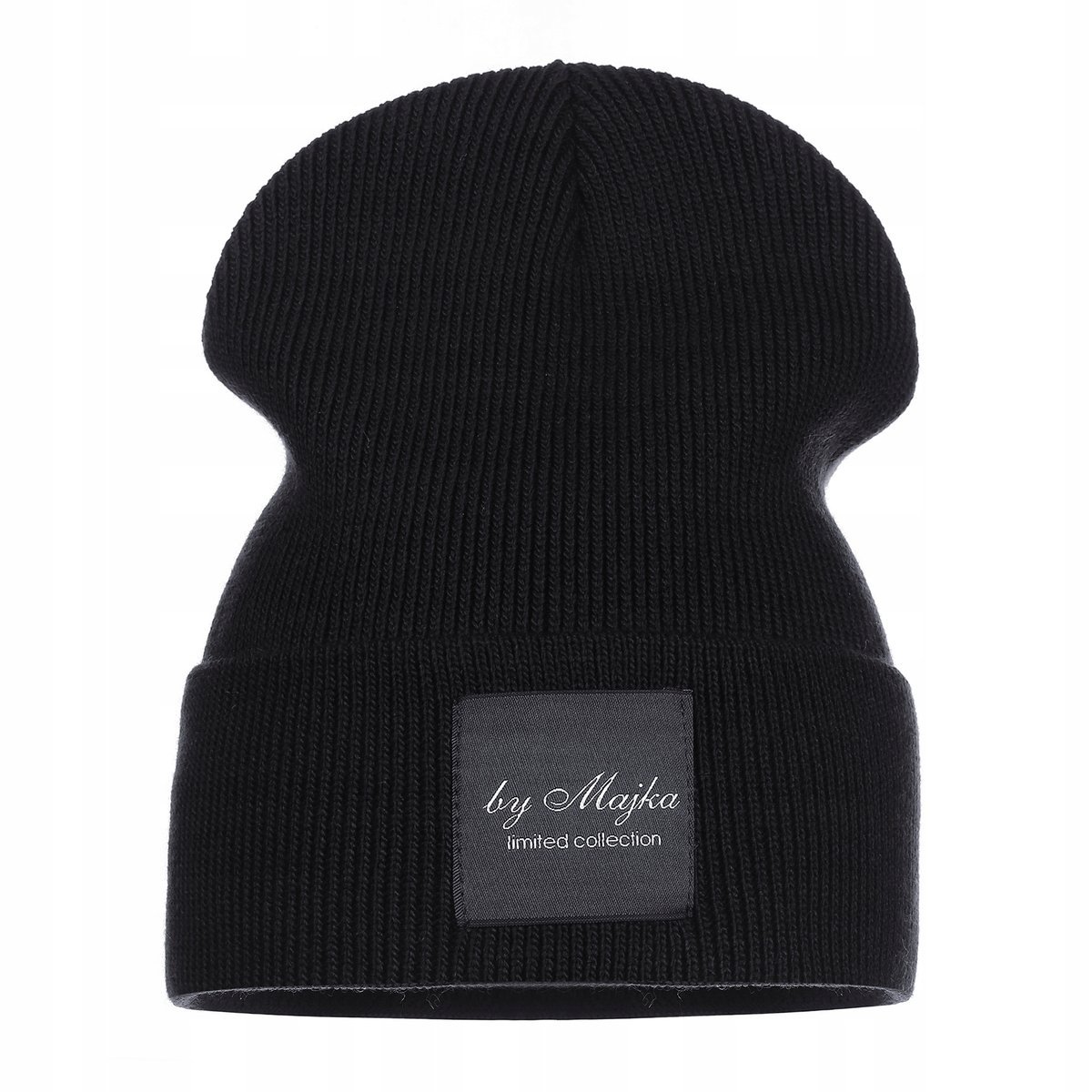 Czapka Damska Beanie Zimowa Czarna Majka