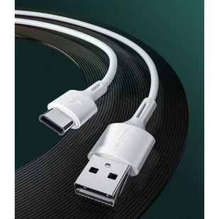 WK Design YouPin kabel przewód USB - USB Typ C 3A 1m biały (WDC-136a) - Kable USB - miniaturka - grafika 2