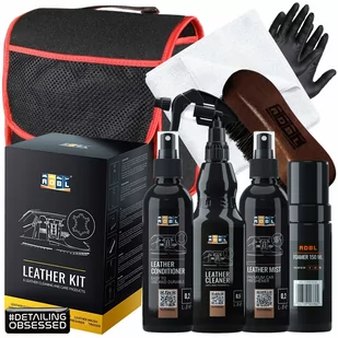 ADBL LEATHER KIT ZESTAW DO SKÓRY + TORBA ORGANIZER - Kosmetyki samochodowe - miniaturka - grafika 1