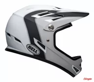Kaski rowerowe - Kask full face Bell Sanction presences matte black white - miniaturka - grafika 1
