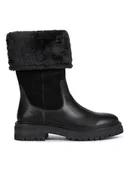 Botki damskie - Geox Botki "Iridea" w kolorze czarnym - miniaturka - grafika 1