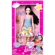 Lalki dla dziewczynek - Lalka Barbie Moja pierwsza Barbie Renee HLL22 - miniaturka - grafika 1