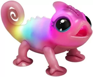 Interaktywny Kameleon NOVA Litte Live Pets świeci śpiewa - Zabawki interaktywne dla dzieci - miniaturka - grafika 3