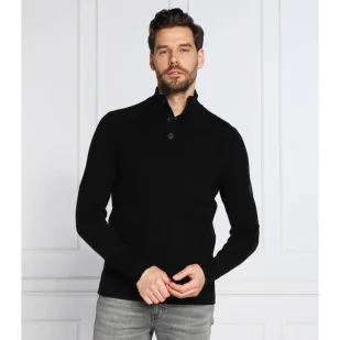 Calvin Klein Sweter | Regular Fit | z dodatkiem wełny - Swetry męskie - miniaturka - grafika 1