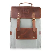 Plecaki - PLECAK MĘSKI NA LAPTOPA DO PRACY DO BIURA PAOLO PERUZZI SI-03-BL - miniaturka - grafika 1