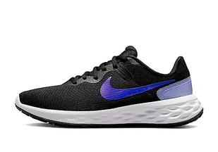 Nike Damskie trampki W Revolution 6 Nn, Black Lapis Light Thistle White, 40.5 EU - Trampki damskie - miniaturka - grafika 1