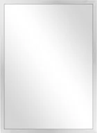 Lustra - Lustro Knor Maria 50 x 70 cm w ramie aluminiowe srebrne - miniaturka - grafika 1