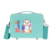 Kosmetyczki, organizery i kuferki - Disney Aristocata Adaptowalna kosmetyczka z torbą na ramię, różowa, 29 x 21 x 15 cm, sztywna ABS 9,14 l - miniaturka - grafika 1