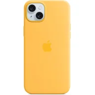 Etui i futerały do telefonów - Etui APPLE Silicone Case MagSafe do iPhone 15 Plus Promienny - miniaturka - grafika 1