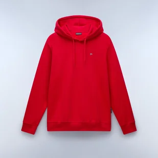 Męska Bluza NAPAPIJRI BALIS HOOD NP0A4FQVR061 – Czerwony - Bluzy męskie - miniaturka - grafika 1