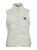 Kamizelki damskie - Peak Mountain Kamizelka polarowa "Abeille" w kolorze kremowym - miniaturka - grafika 1