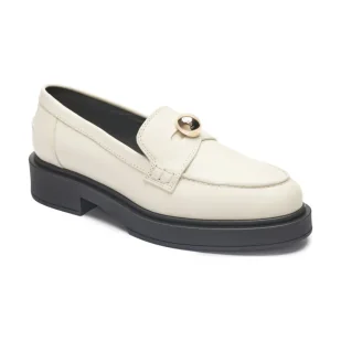 Furla Skórzane loafersy - Półbuty damskie - miniaturka - grafika 1