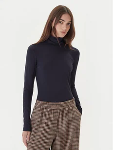 Weekend Max Mara Golf Multif 2525946022 Granatowy Slim Fit - Swetry damskie - miniaturka - grafika 1