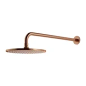 Deszczownice - Omnires Slimline Deszczownica 25 cm z ramieniem miedź szczotkowana WGSET1CPB - odbiór osobisty: Kraków, Świebodzin - miniaturka - grafika 1