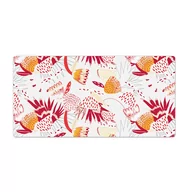 Obrusy i serwetki - Podkładka na stół Wzór Czerwone Kwiaty 120x60 cm - miniaturka - grafika 1