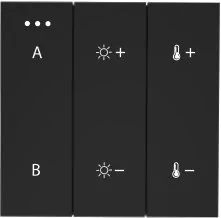 Panel sterujący Bluetooth AZ5209 na baterie czarny - Lampy pozostałe - miniaturka - grafika 1