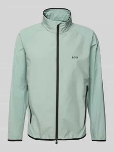 Kurtka softshell z nadrukiem z logo model ‘Putt’ - Kurtki męskie - miniaturka - grafika 1