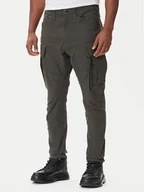 Spodnie męskie - G-Star Raw Spodnie materiałowe Zip Pocket 3D D24307-E172 Zielony Skinny Fit - miniaturka - grafika 1