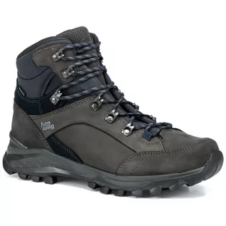 Buty trekkingowe męskie - Hanwag Banks GTX Buty Mężczyźni, szary/czarny UK 11,5 | EU 46,5 2021 Trapery turystyczne H203000-007064-11,5 - grafika 1