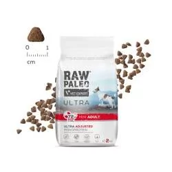 Vetexpert Raw Paleo Ultra Beef Adult Mini 2 kg - Sucha karma dla psów - miniaturka - grafika 3