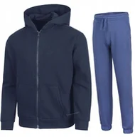 Dresy męskie - 4F OCIEPLANY CHĹOPIÄCY DRES KOMPLET BLUZA ROZPINANA SPODNIE / rozm 164 - miniaturka - grafika 1