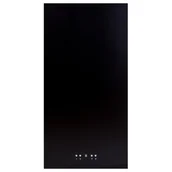 Okapy kuchenne - VDB Cube W Czarny - miniaturka - grafika 1