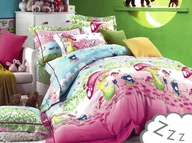 Pościel dla dzieci - Collection World Zestaw pościeli satynowej, 90x120 cm, 2-częściowy - miniaturka - grafika 1