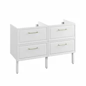 Szafki łazienkowe - Szafka pod umywalkę Charm White120 Sensea - miniaturka - grafika 1