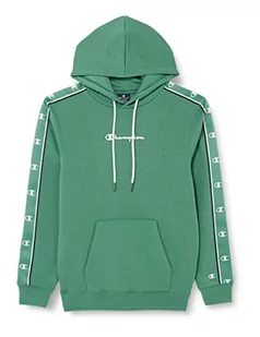 Champion Męska bluza z kapturem Legacy American Tape Heavy Powerblend z polaru z kapturem, zielona patyna, S - Bluzy męskie - miniaturka - grafika 1