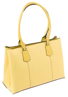 David Jones trapezowaty shopper na długich uchwytach skóra eko - Torebki damskie - miniaturka - grafika 1