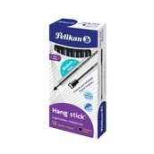 Długopisy - Długopis Pelikan Hang Stick czarny - miniaturka - grafika 1