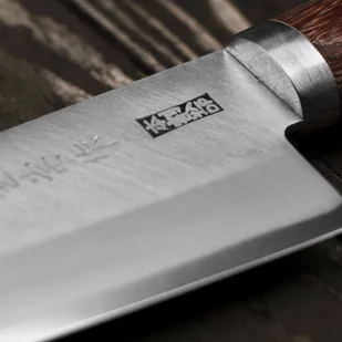 Kanetsune 2000 Shiro/ss Santoku 16,5cm - Noże kuchenne - miniaturka - grafika 3