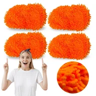 Miotły, szufle, mopy - Zamienny zestaw Swiffer wkłady mop 25,5x11,5 cm pomarańcz 4 szt mikrofibra - miniaturka - grafika 1