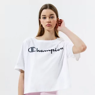 Koszulki i topy damskie - Champion T SHIRT CREWNECK T SHIRT 113970WW001 - grafika 1