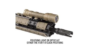 Magpul - Szyna M-LOK Aluminum Offset Light Mount - MAG604-BLK - Osprzęt do wiatrówek - miniaturka - grafika 8