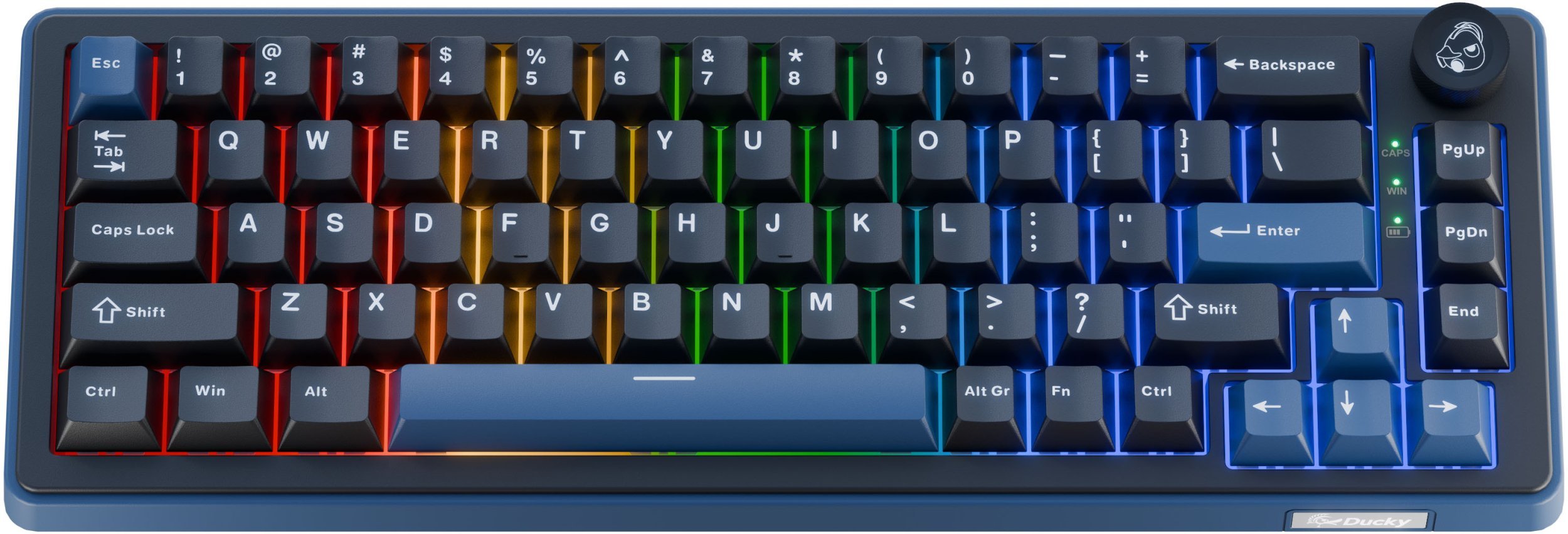 Ducky OK-M 65, Hot-swap KTT Wine Red Switches DKOKM2567-KWUSPDCOCH1