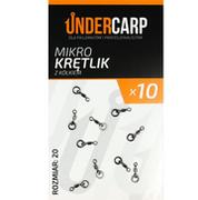 Inne akcesoria dla wędkarzy - Undercarp Mikro krętlik karpiowy z kółkiem - miniaturka - grafika 1