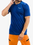 Koszulki i topy damskie - Koszulka termoaktywna Salewa Agner AM T-shirt - electric - miniaturka - grafika 1