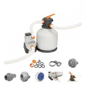 Akcesoria do basenów - Pompa Basenowa Piaskowa 2600 Gal. BESTWAY kod: RA-58486 - miniaturka - grafika 1