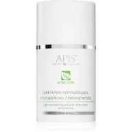 Kremy do twarzy - Apis HOME TERAPIS - Lekki krem normalizujący antytrądzikowy 50 ml - miniaturka - grafika 1
