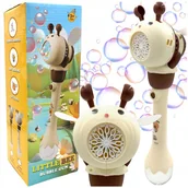 Bańki mydlane - Bańki mydlane pistolet do baniek mydlanych różdżka pszczółka pszczoła płyn. - miniaturka - grafika 1