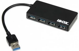 IBox Hub USB 3.0 4 porty USB, SLIM IUH3F56 - Huby USB - miniaturka - grafika 2