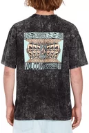 Koszulki męskie - t-shirt męski VOLCOM MIND INVASION TEE Black - miniaturka - grafika 1